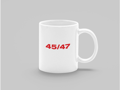 45/47 - White glossy mug